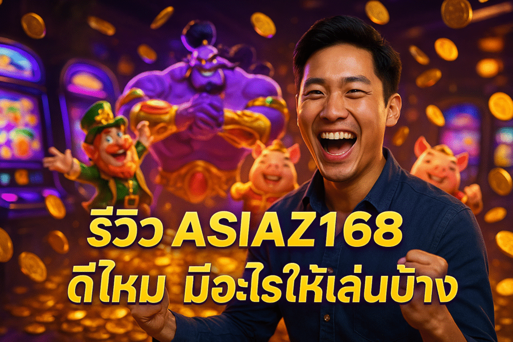 รีวิว ASIAZ168 ดีไหม มีอะไรให้เล่นบ้าง